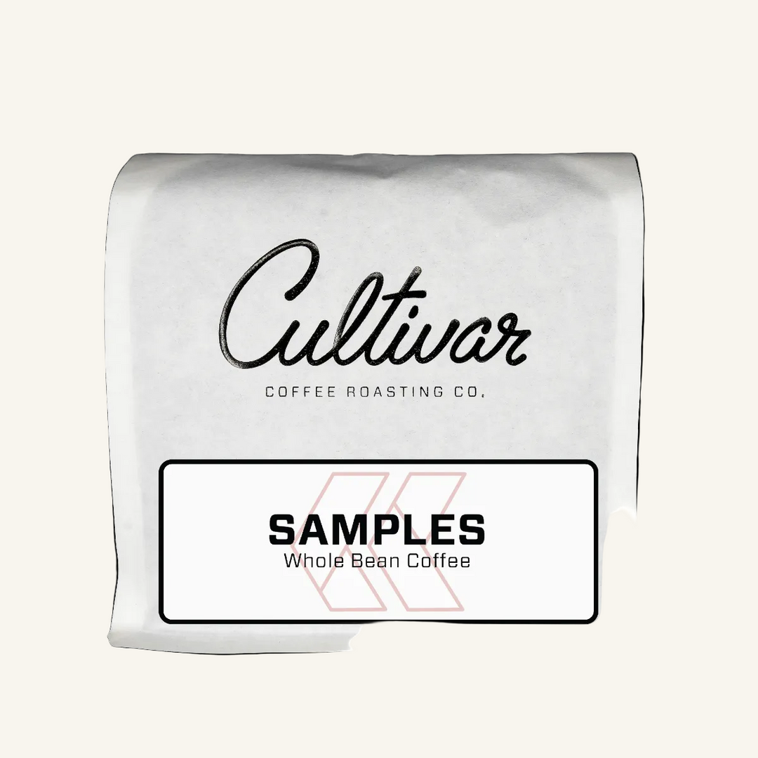Retail bag of Cultivar Coffee Roasting Co.&